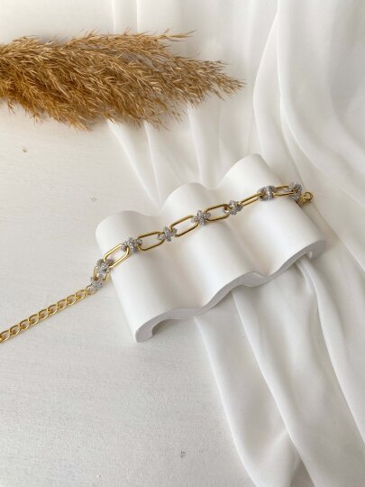 Ataç Ortası Taş Montür Bileklik - 2