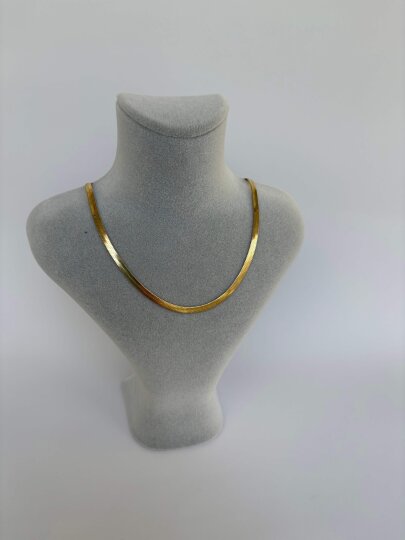 Balık Sırtı Stainless Steel Kolye