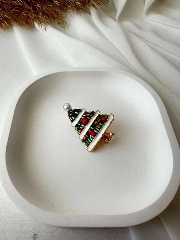 Yılbaşı Ağacı Broş - 2