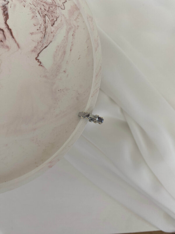 Çift Renkli Altıgen Earcuff - 1