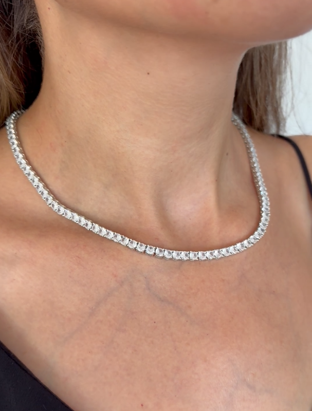 4 mm Dönmeyen Su Yolu Kolye - 1