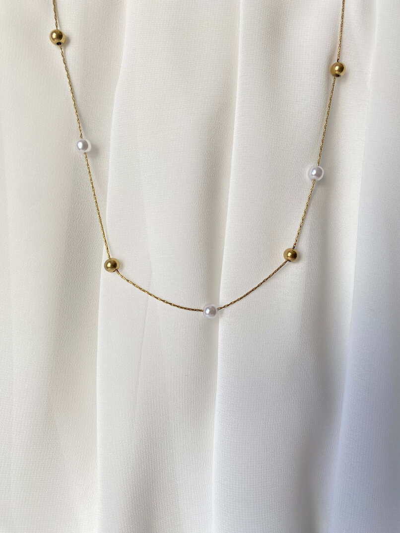 İnci ve Toplu Kolye  - 2