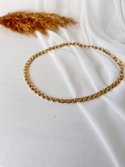 Kalın Fluar Zincir- 55 cm - 3