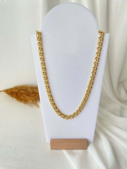 Kalın Fluar Zincir- 55 cm