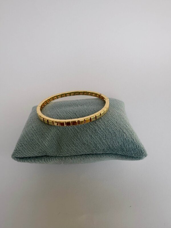 Kare Ezme Kelepçe - Gold - 1