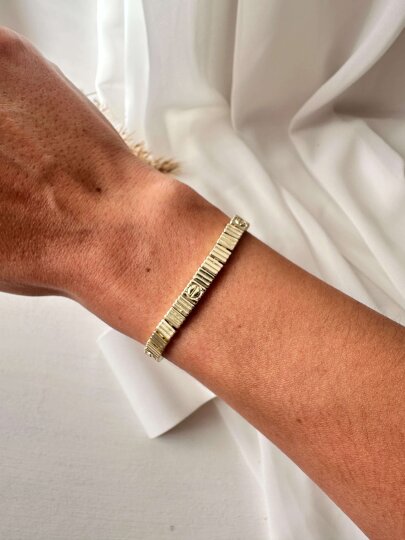 Love Bileklik - Gold Renk  - 3