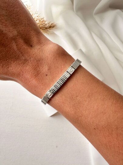 Love Bileklik -Gümüş Renk  - 4