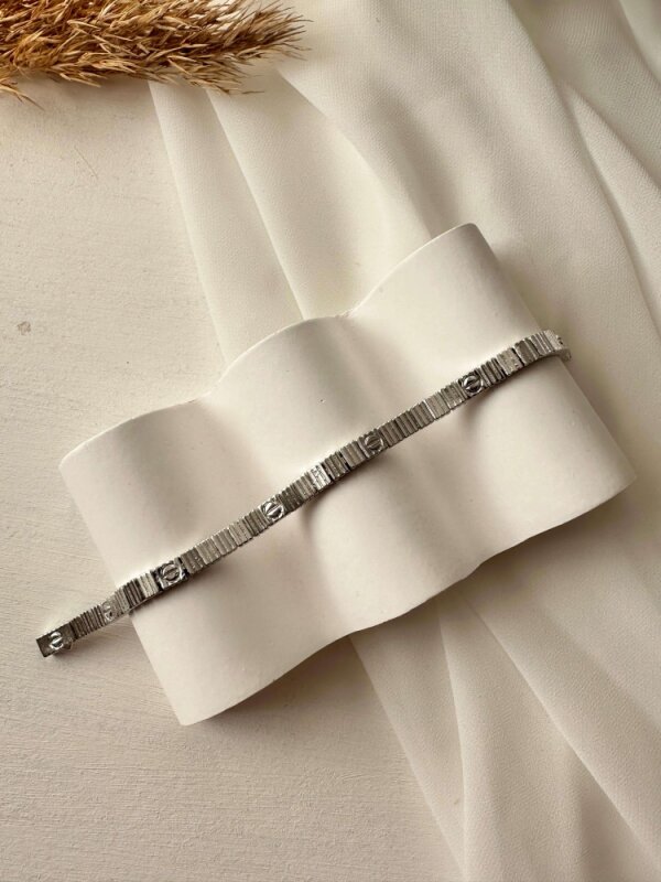 Love Bileklik -Gümüş Renk  - 1