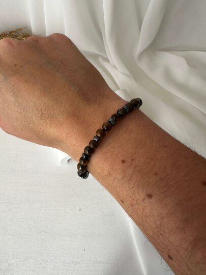 Mini Kaplangözü Metal Detaylı Bileklik - 2