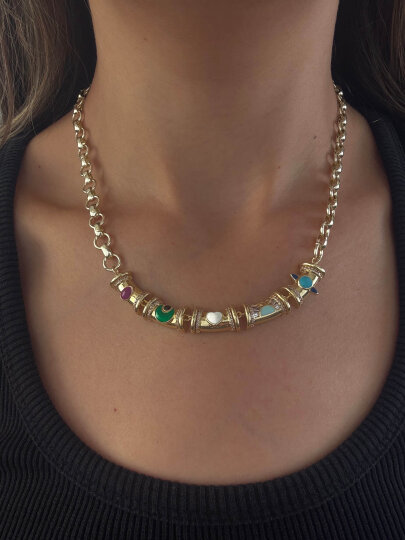 Özel Seri 5 Renkli Kolye - 3