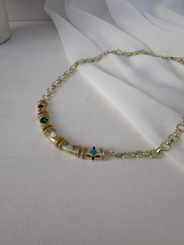 Özel Seri 5 Renkli Kolye - 1