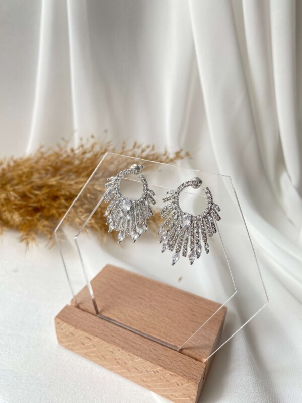 Özel Seri Taş Montür Küpe - 4