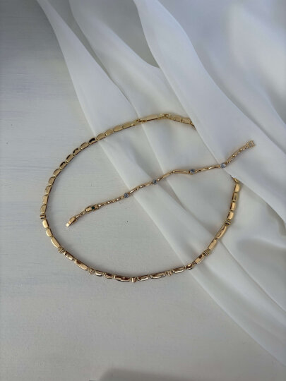 Özel Seri Yuvarlak Taşlı Kolye - 2