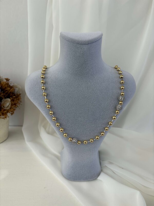 Özel Seri Toplu Taş Detaylı Kolye - 1