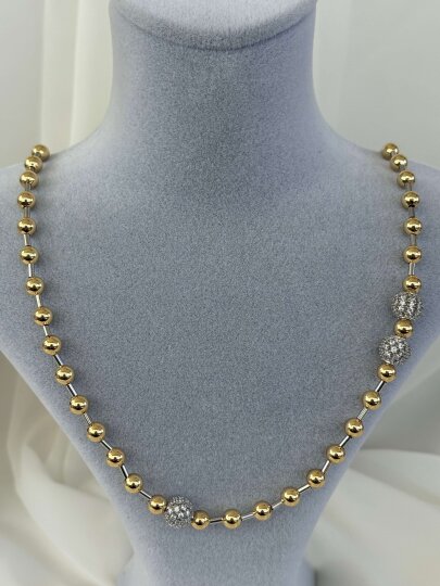 Özel Seri Toplu Taş Detaylı Kolye - 2