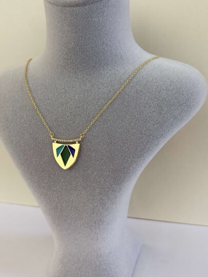 Renkli Minimal Kolye