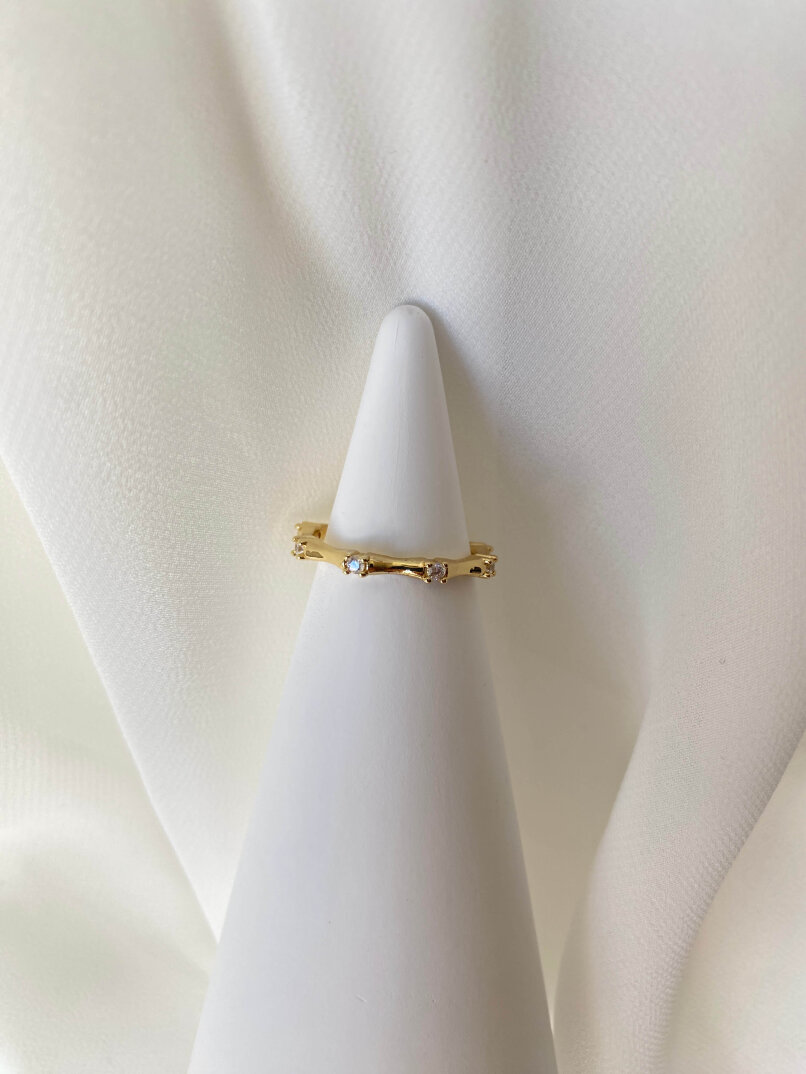 Taşlı Yüzük-Gold  - 1