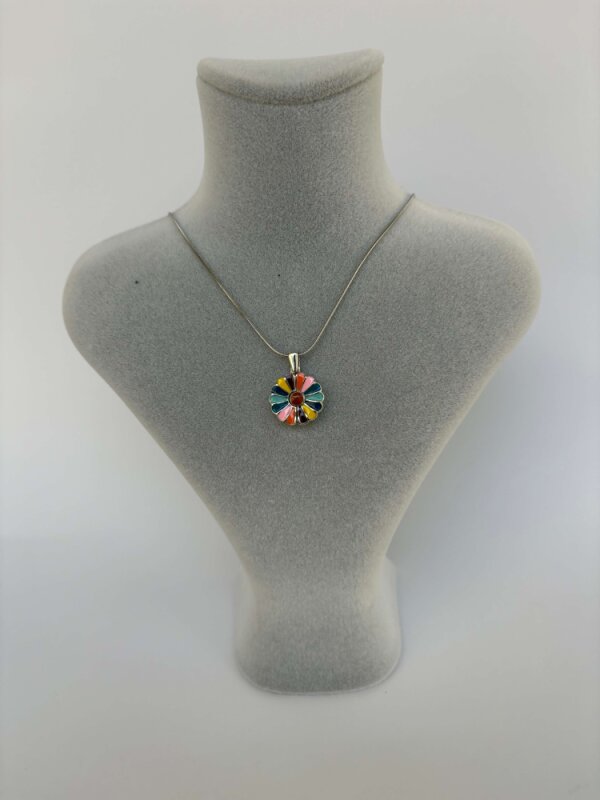 Renkli Yuvarlak Kolye - 1