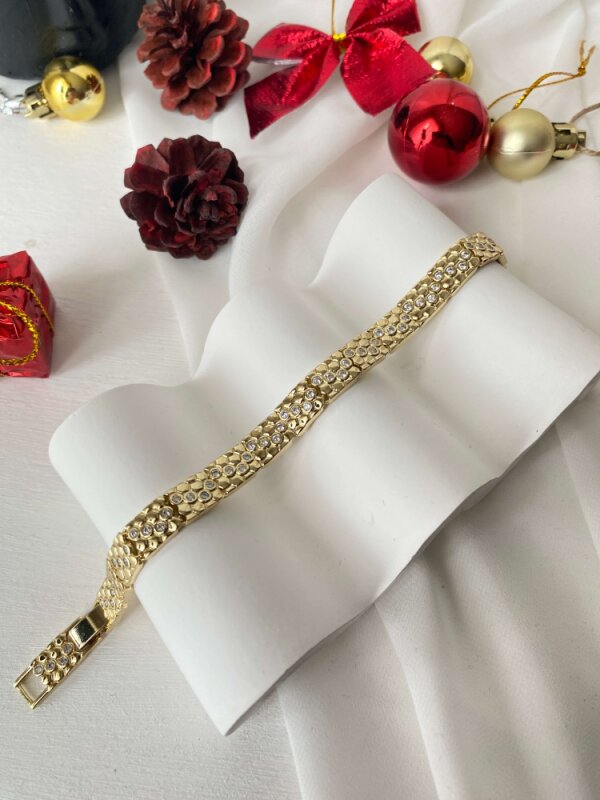 Taşlı Petek Model Rlx Model Bileklik - 2