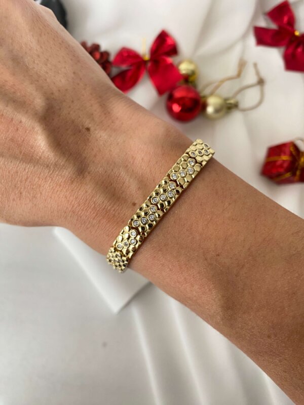 Taşlı Petek Model Rlx Model Bileklik - 3