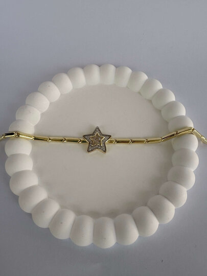 Tek Yıldız Bileklik 