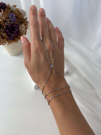 Zincir Dolamalı Şahmeran - Gümüş